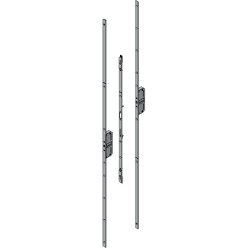 Kit 3 tringles RHD action par béquille par béquille pêne rond / pce