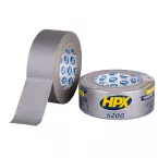 Tearable Grey/Silver Cloth Adhesive Tape 50mm x 50m per 50m