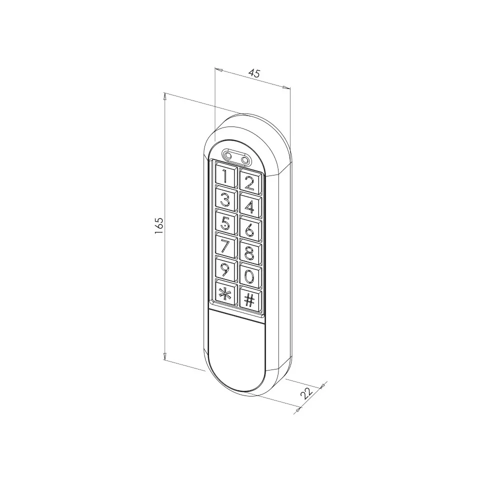 Autonics KRN1000 Proximity Reader per...