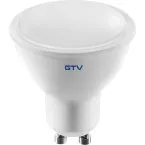 GU10 Frosted Glass LED Bulb Warm White 3000K 7W 600 lm Dimmable per piece