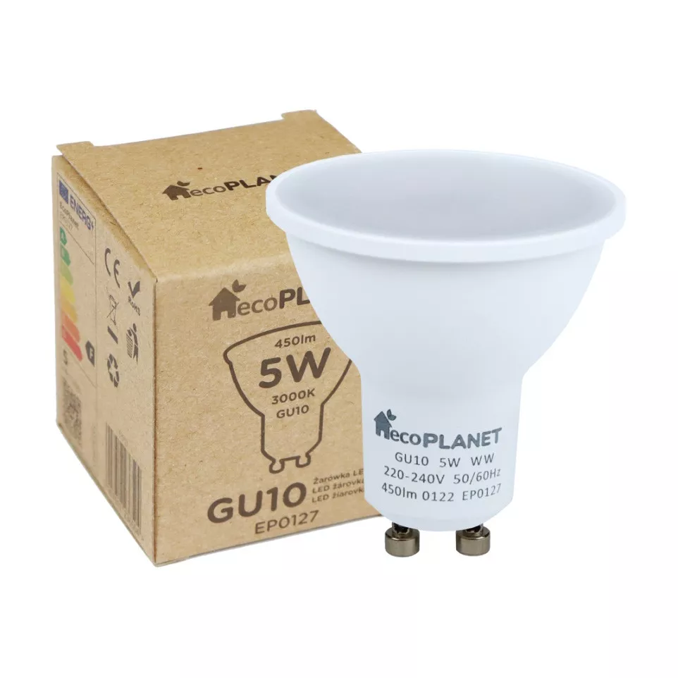 Ampoule LED GU10 blanc froid 5W 450...