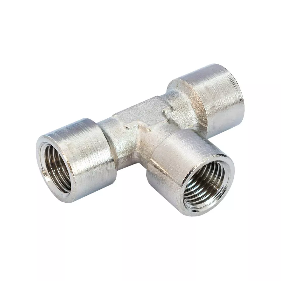 3-Way 1/4 Inch Elbow Connector per piece