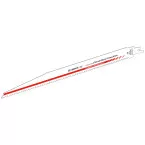 1 lame scie sabre Carbide Bosch pour bois / métal S 1267 XHM / pce