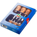 Jeu de 6 outils de sculpteur manche ergo Kirschen / pce
