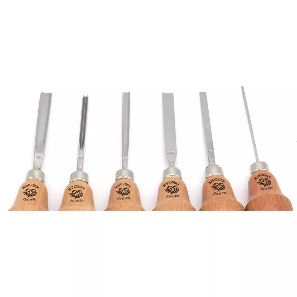 Jeu de 6 outils de sculpteur manche...