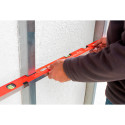 Niveau de construction 90cm sec pour profils de 50mm / pce