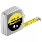 Mètre ruban Stanley PowerLock 3m / pce