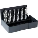 Foret-bits en coffret pour métal et bois 3 à 10 mm / pce