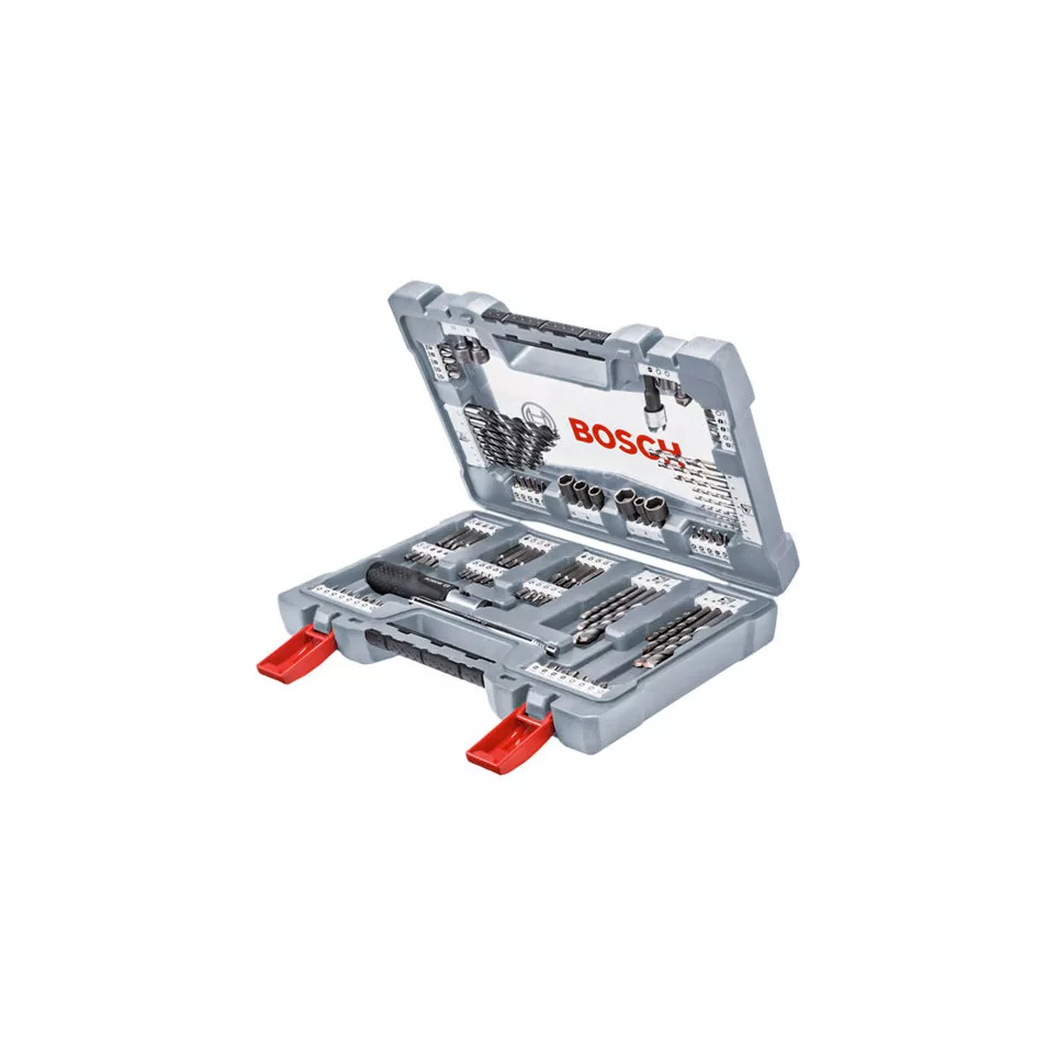 Bosch boor- en schroefset 105 stuks /...