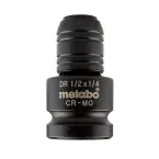 1/2\" vierkant naar 1/4\" zeskant anti-schok adapter / pce