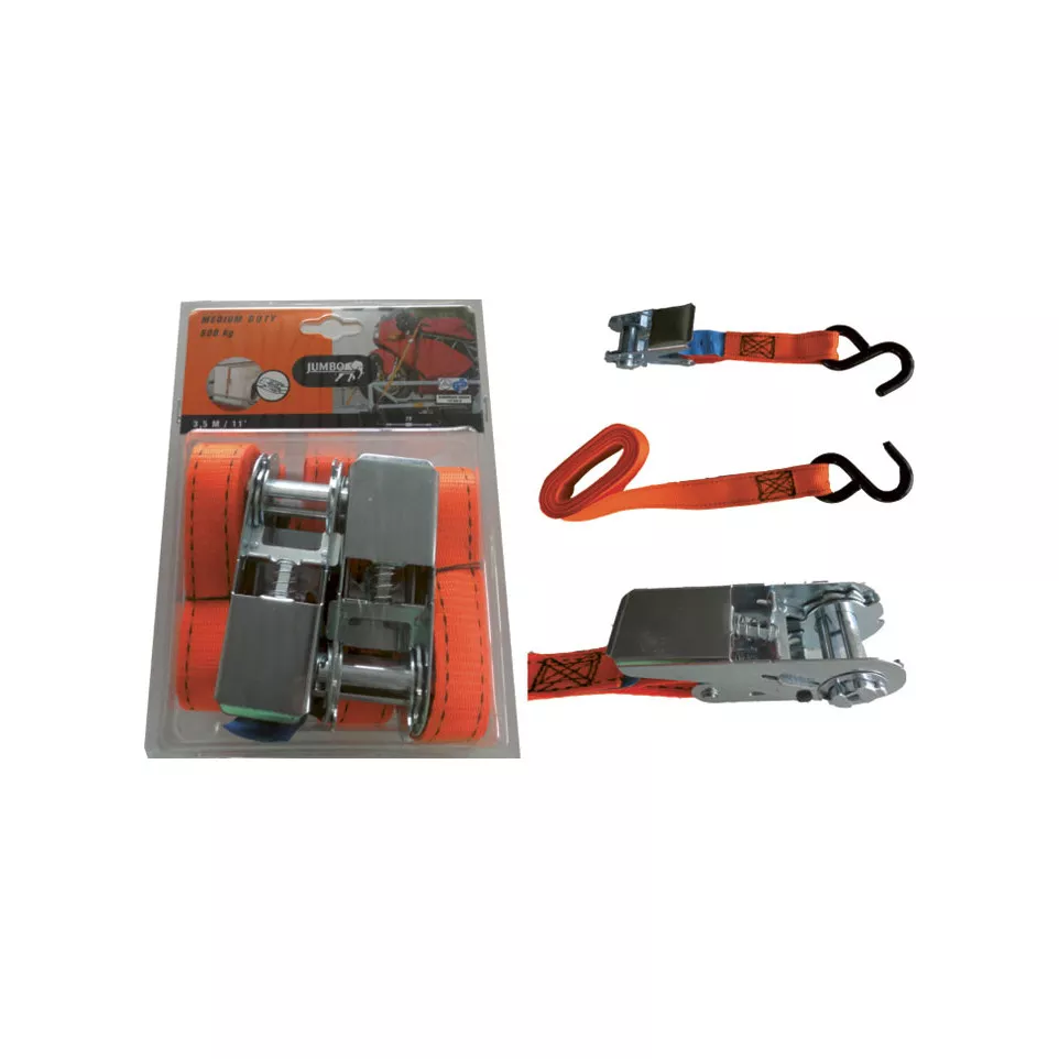 2 sangles d'arrimage pour bétonnière...