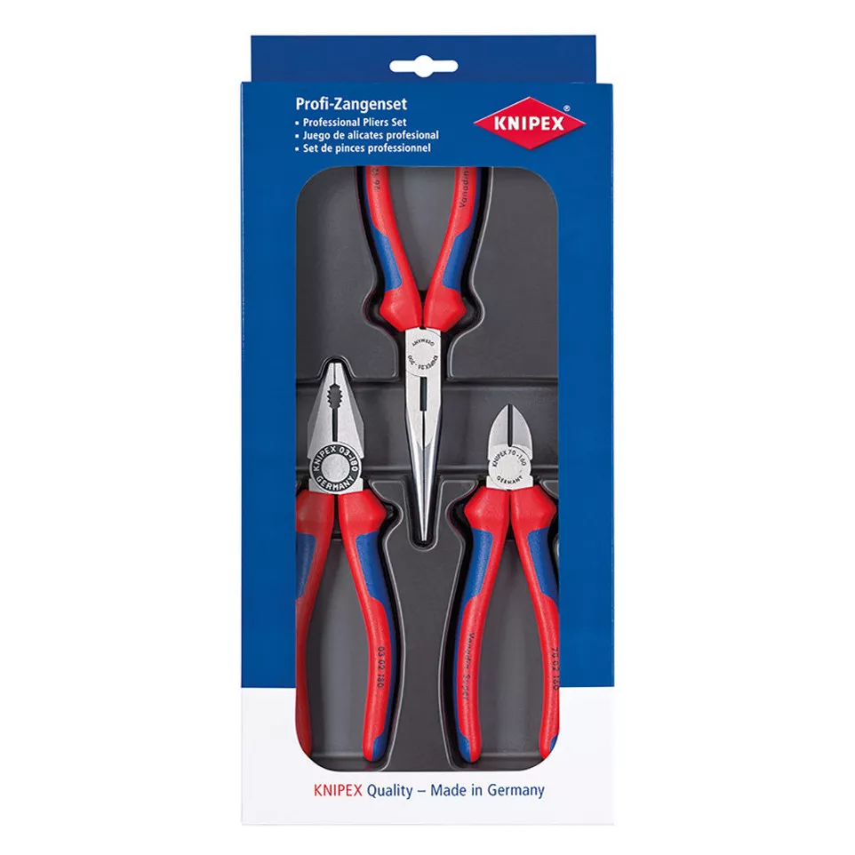 Knipex set van 3 montagetangen / pce