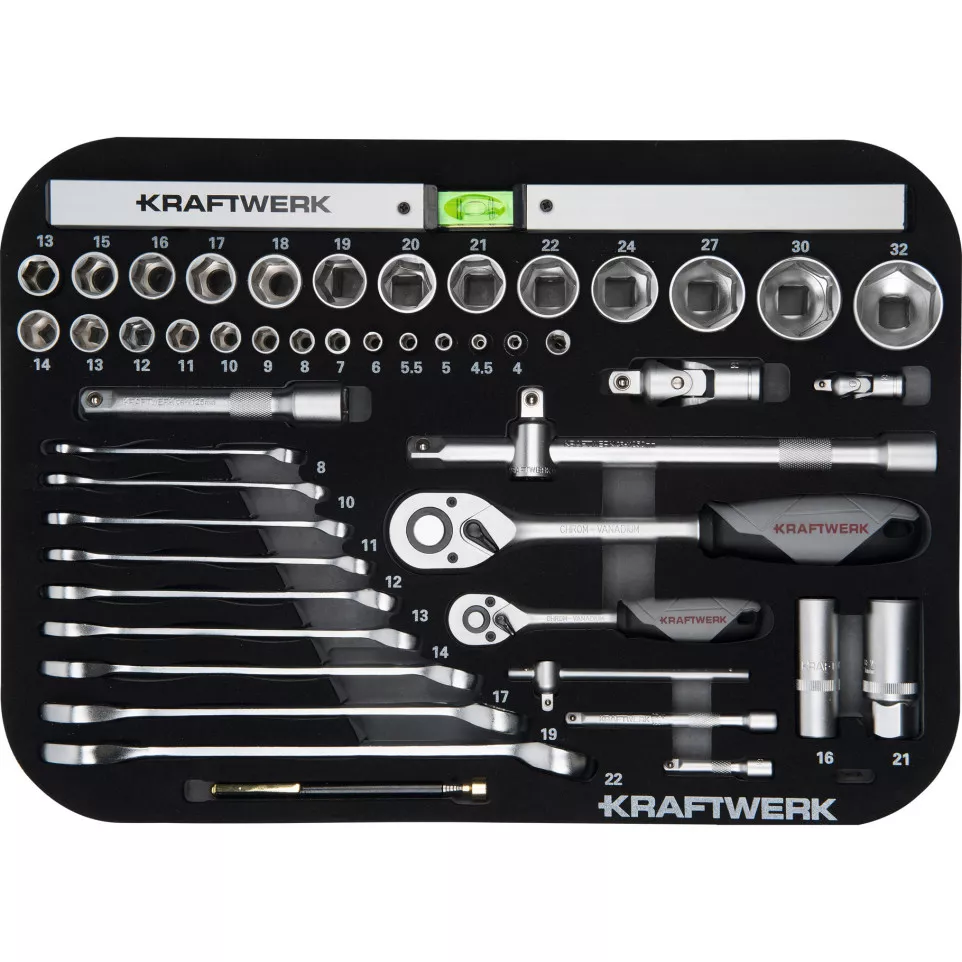 Kraftwerk Pro ABS Tool Case with 170...