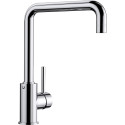 Blanco MILI Chrome Kitchen Mixer Tap with J Spout 360° Swivel per piece