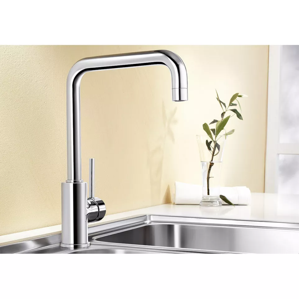 Blanco MILI Chrome Kitchen Mixer Tap...