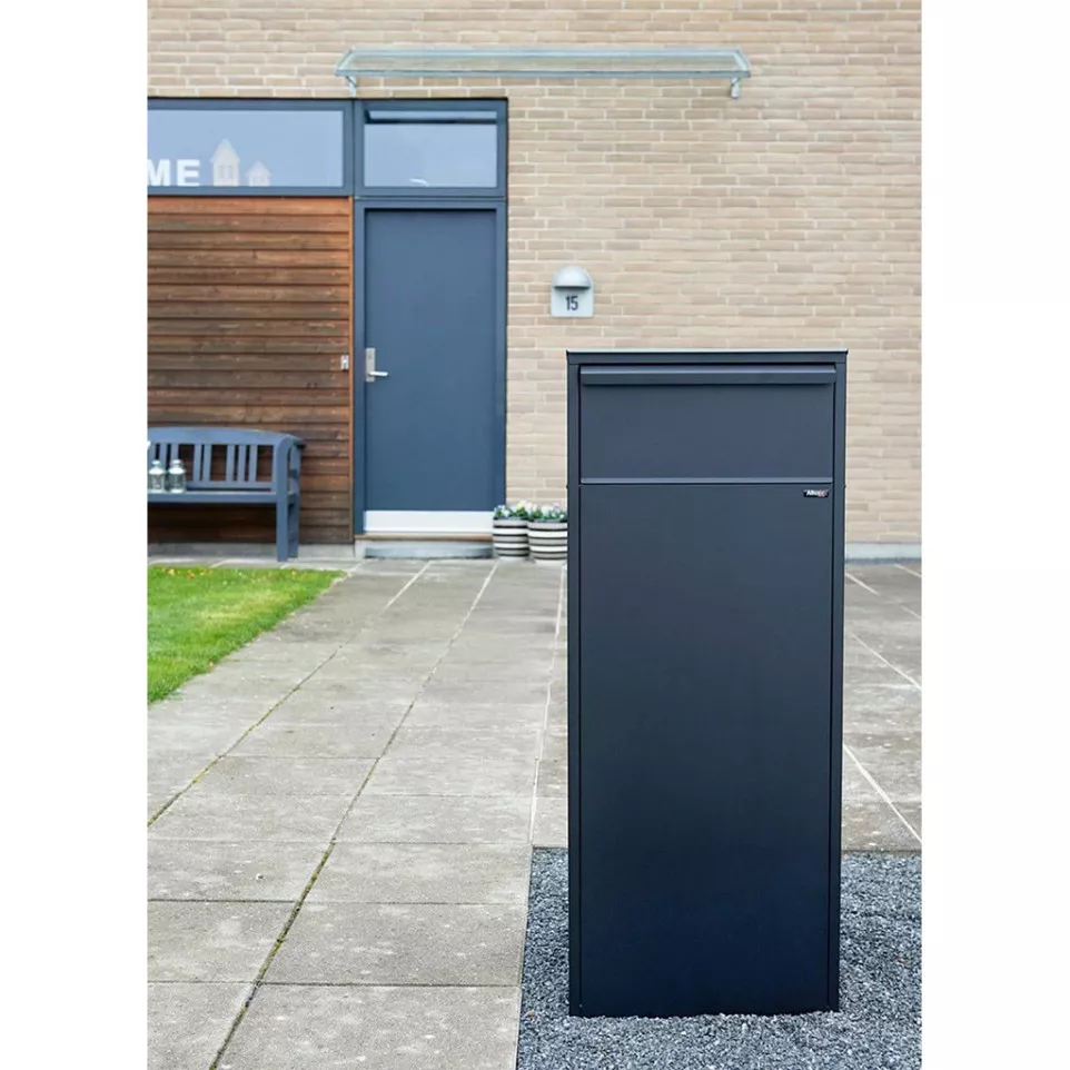 Boîte à colis Allux 800S-B noir / PCE