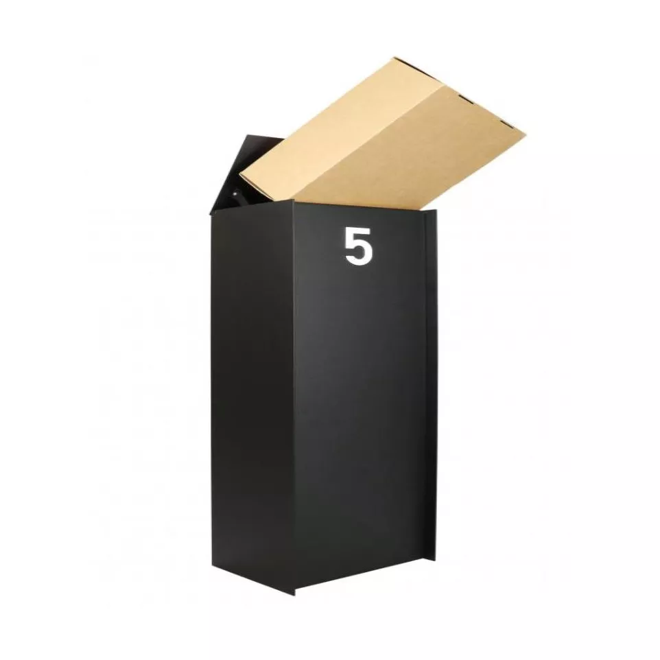 Boite à colis Dropbox Small noir mat...