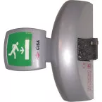 Plaque de poussée à appliquer Cisa Fast Push-Pad grise / pce