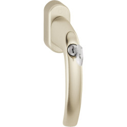 Hoppe Atlanta handgreep met sleutel Secu100+Secustik  32-42mm + 2 schroeven M5x50 & 55 F2 / pce