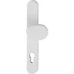 Tirant boule Hoppe 92 PZ (plaque 3357N) crème F9001 / pce