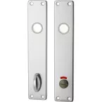 Pair of Long Occupied/Vacant Indicator Plates HP202 Aluminum F1 WC 116mm per piece