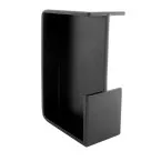 Matte Black Lacquered Stainless Steel Recessed Bowl Rectangle with Rounded Corners 40mm per piece