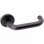 Pair of Roma U Door Handles HOME+ Black / pc