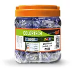 Box of 100 Hex Head T8 Torx 20 Screws with Wall Plugs Spit Color Tech 8x50mm per piece