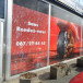 Outdoor window sticker