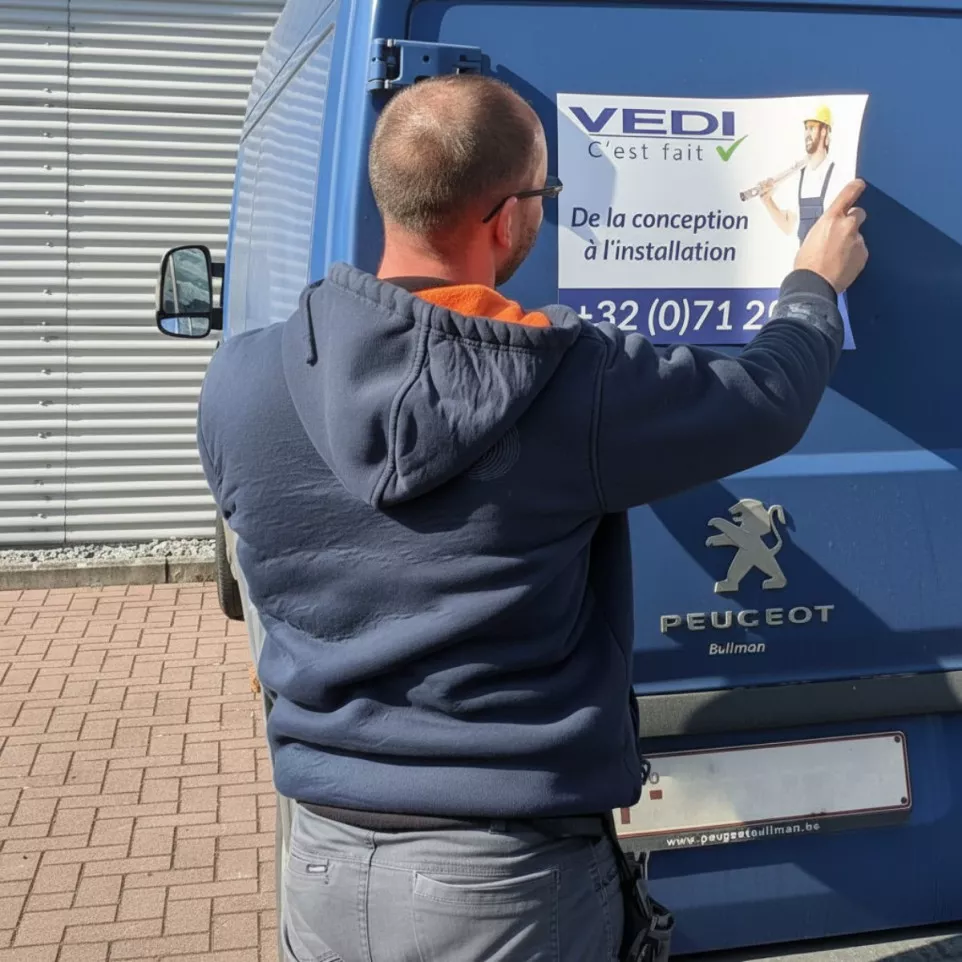 Bedrukte magnetische panel