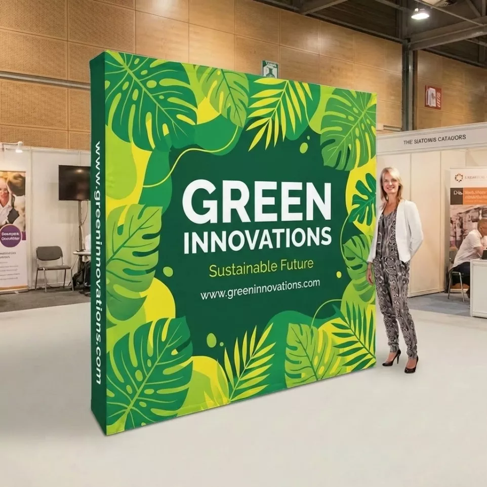 Fabric Pop Up Display Velcro