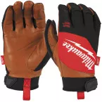 Milwaukee Hybrid Leather Gloves - Size 11/XXL / pce