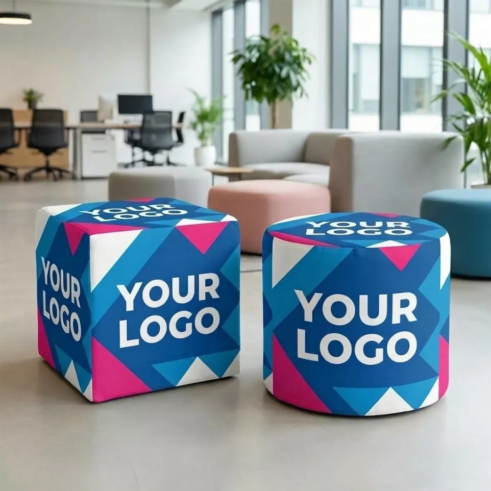 Custom pouf (Cube or Cylinder)