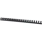 OFFICE Products Binding Combs Pack of 100 16mm Black