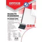 OFFICE Products Binding Covers A4 PVC 200 Microns Pack of 200 Pieces Clear