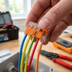 Wago Lever Nut Quick Connector 5 x 0.2-4 mm² Pack of 25 / 25pcs