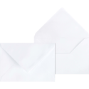 25 envelop gegomd 90-g B6 120x176 wit/ St.