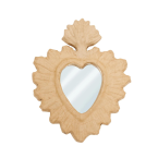 Ex-voto Hart spiegel-/ St.