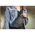 Sac banane en cuir 30x16,2 cm/ Pce