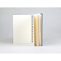 Goldline Spir. bk 40-bl 140g A5 ivoor P/ St.