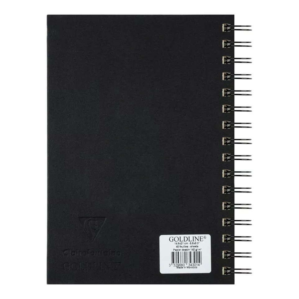 Goldline carnet spiralé 40F A5 140g...