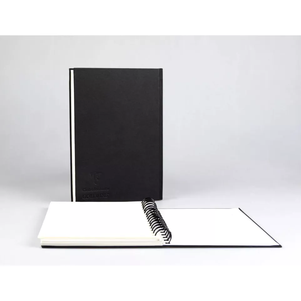 Goldline carnet spiralé 40F A5 140g...