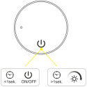 Interrupteur tactile OVNI RF noir / pce