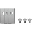 Set van 18 reservemessen DCM voor robotgrasmaaiers / pce
