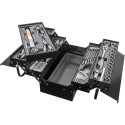 Boite 106 outils 1/4" + 1/2" à 5 compartiments Kraftwerk / pce