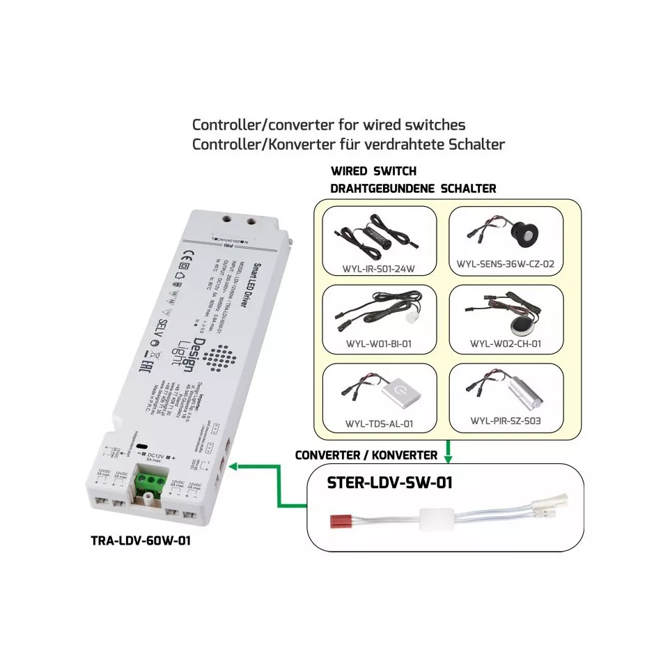 SMART LED Driver 60W 24V DC Without...