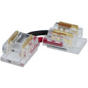 Right Angle UNI Connector for LED SMD and COB 8/10mm 3A / pce