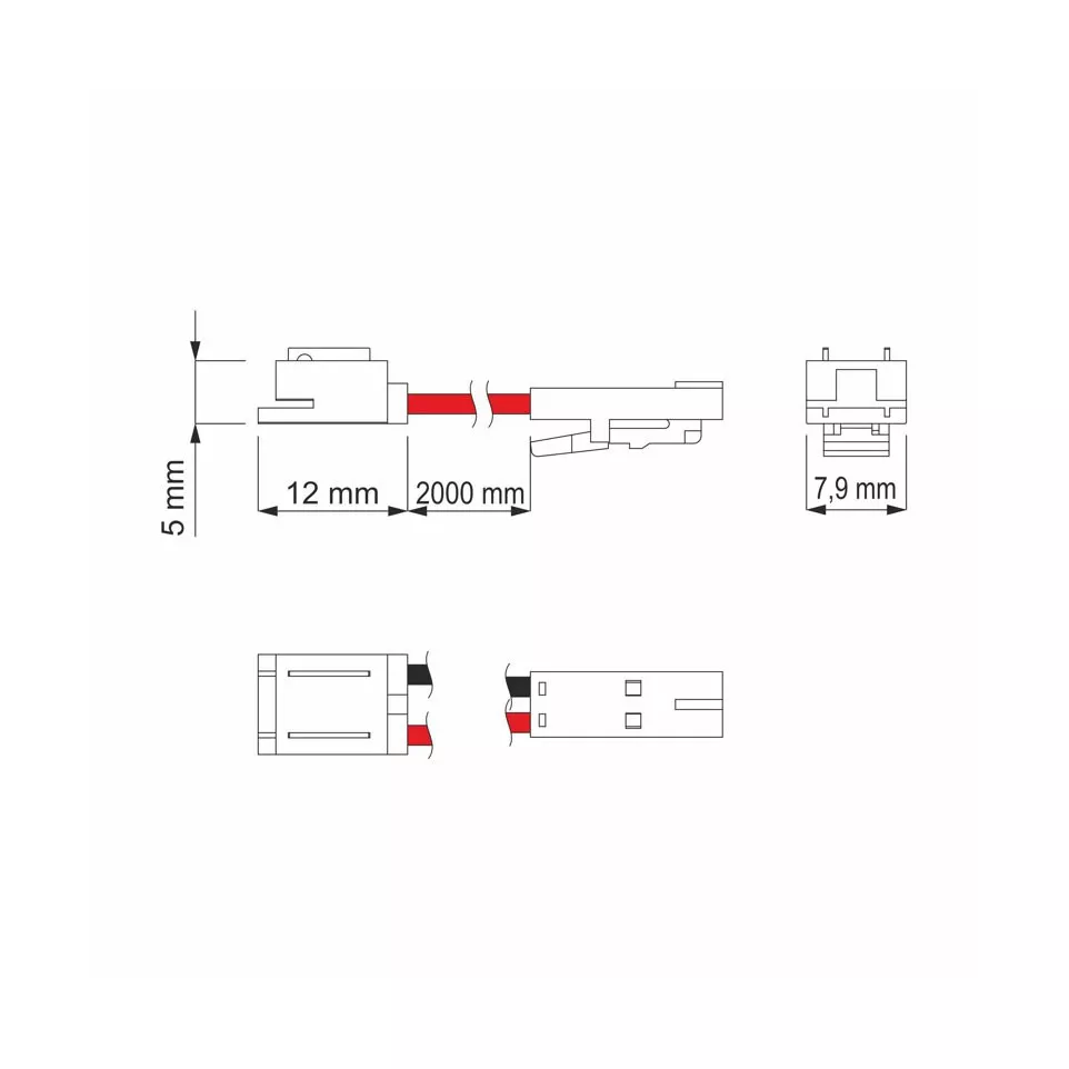 UNI Connector for LED SMD and COB...