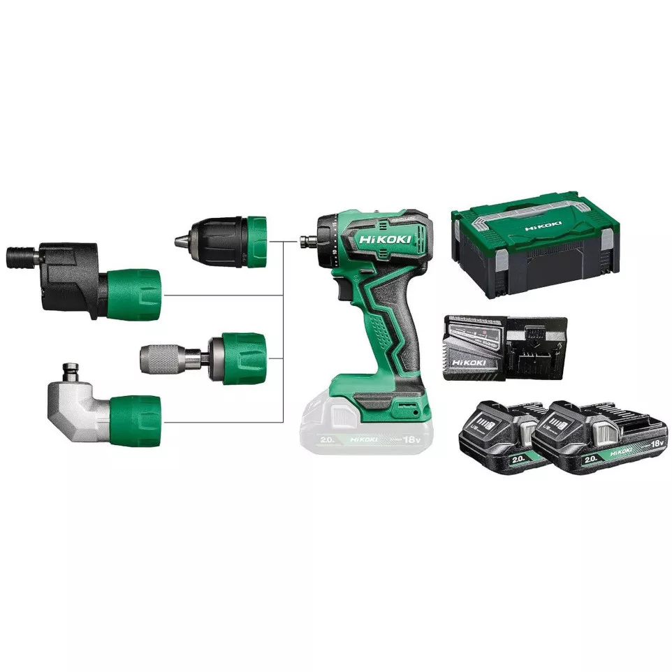 Visseuse 18v inclus 4 mandrins Hikoki...