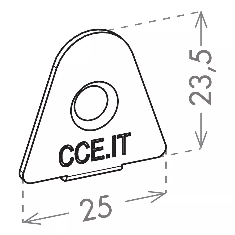 Montagebeugel voor Alu 2520 RF &...